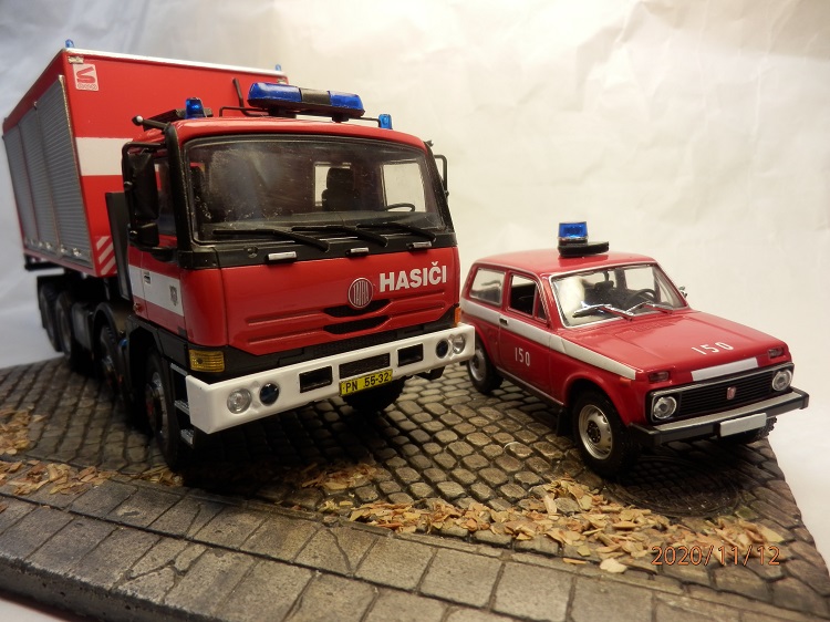 Tatra 815 8x8 hák nosič Hasiči  (15)