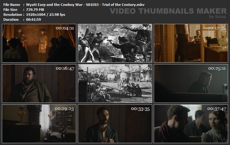 Wyatt Earp and the Cowboy War - S01E03 - Trial of the Century.mkv
