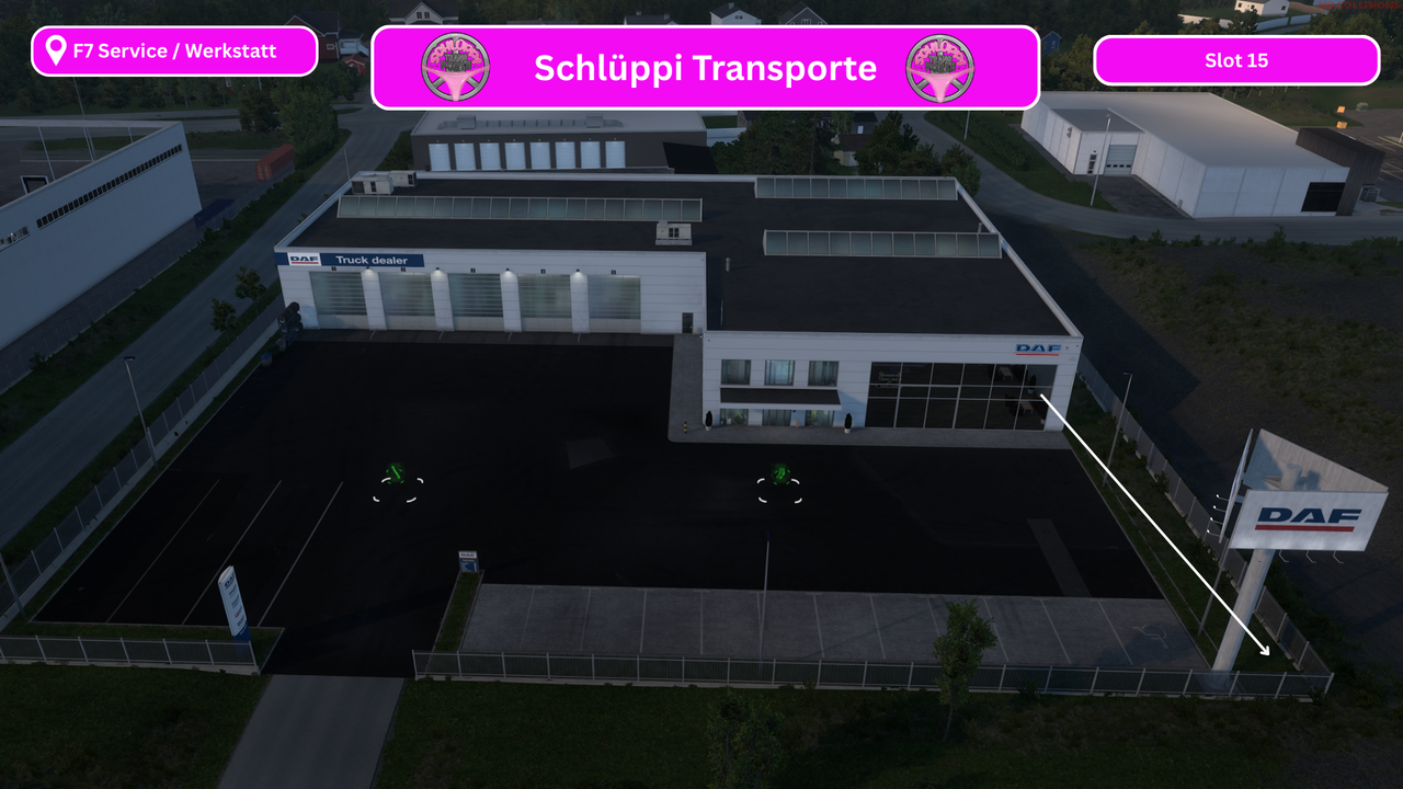 Slot 15 | F7 Service + Werkstatt