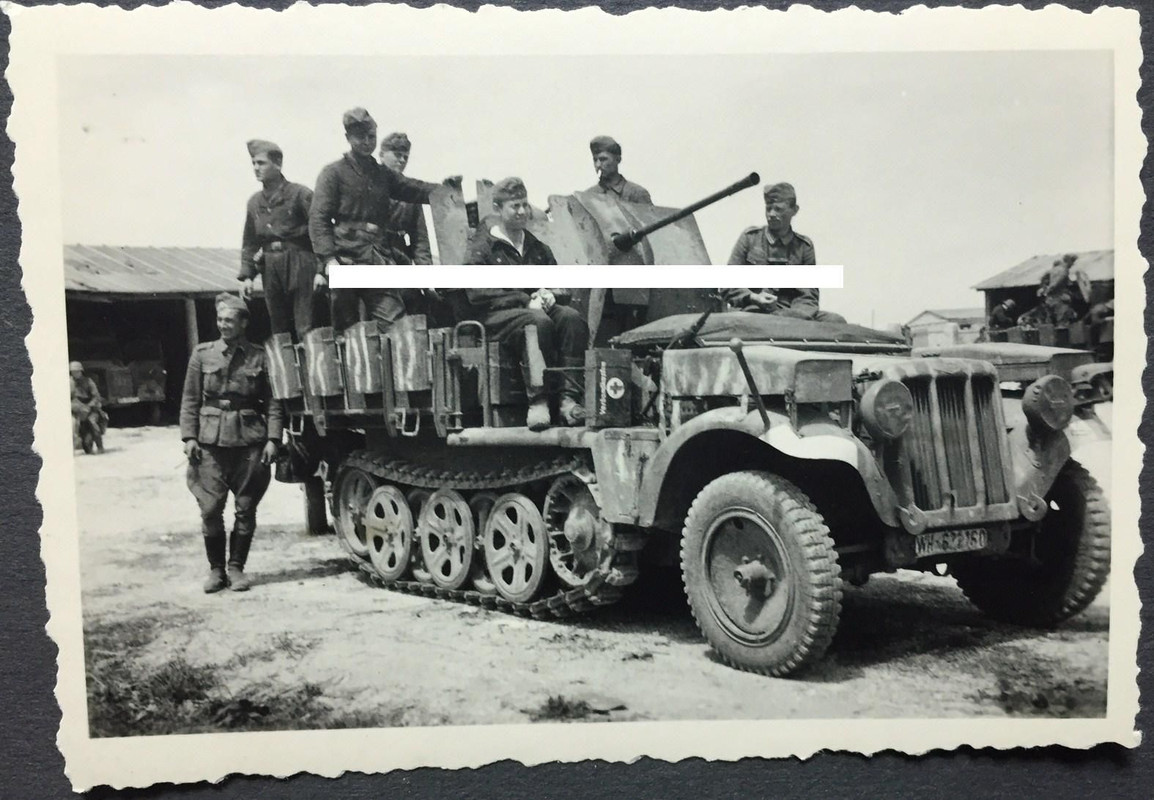SDKFZ FLAK GESCHÜTZ PAK INFANTERIE HALBKETTE TAR