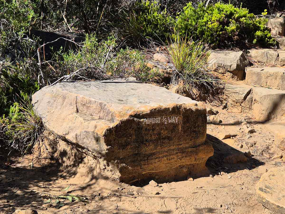 An encouraging stone
