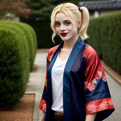 Harley-Quinn-wearing-a-kimono-79