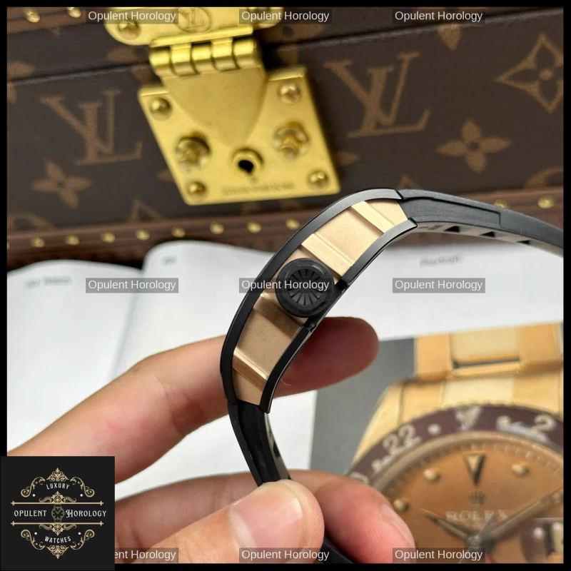 Richard Mille RM 035 Americas Toro – Black Ceramic Skeleton 40mm - Super Clone