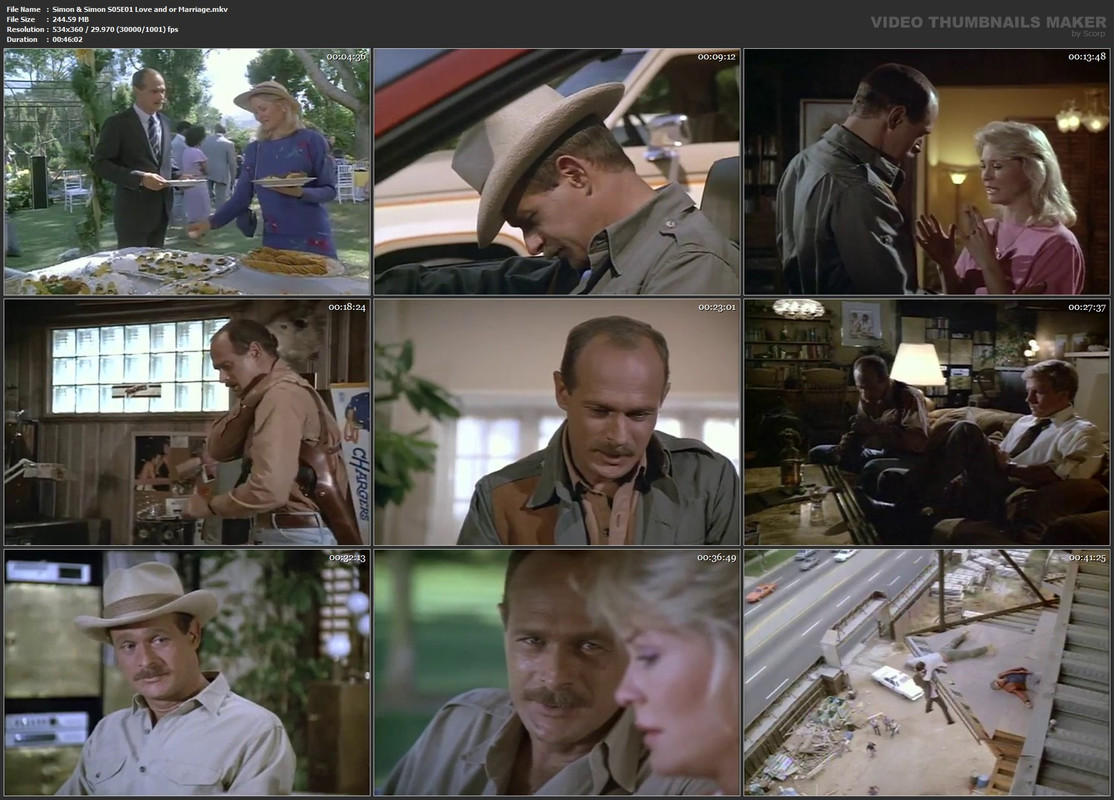 Simon & Simon S05E01 Love and or Marriage.mkv