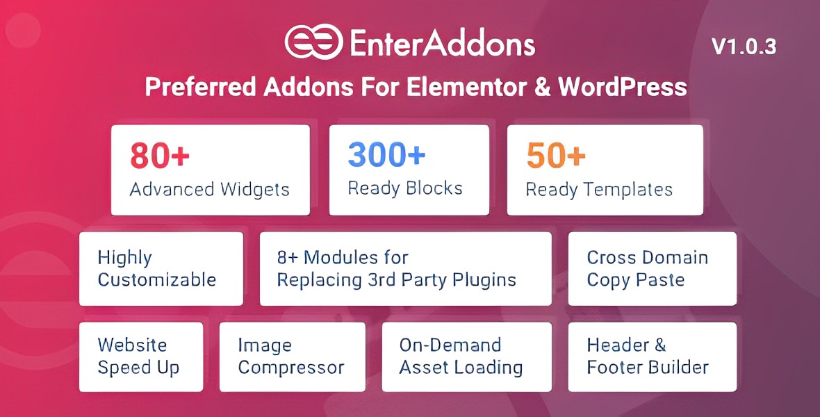 Enter Addons Pro – Preferred Addons For Elementor And WordPress