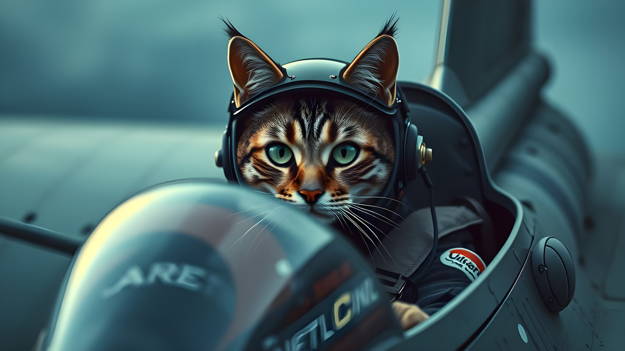 Fighter Plane Moggie