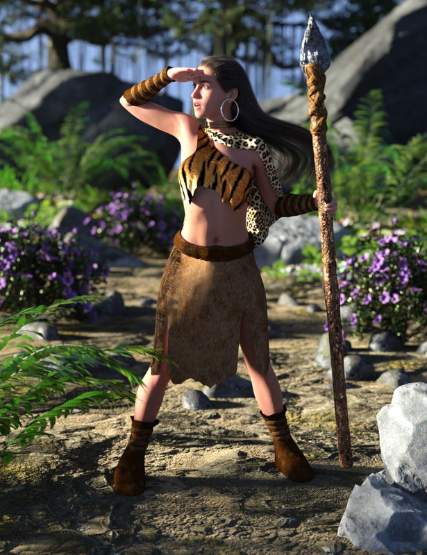 dForce Wild Woman Outfit for Genesis 8 Female dForce Wild Woman Outfit for Genesis 8 Female