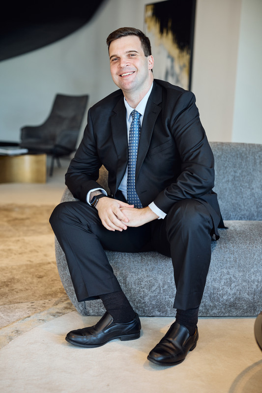 Professional portrait of Paul van der Merwe