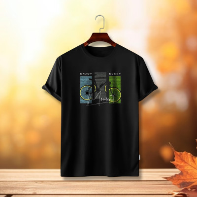 ইসলামিক ক্যালিগ্রাফি ডিজাইন কটন হাফহাতা টিশার্ট