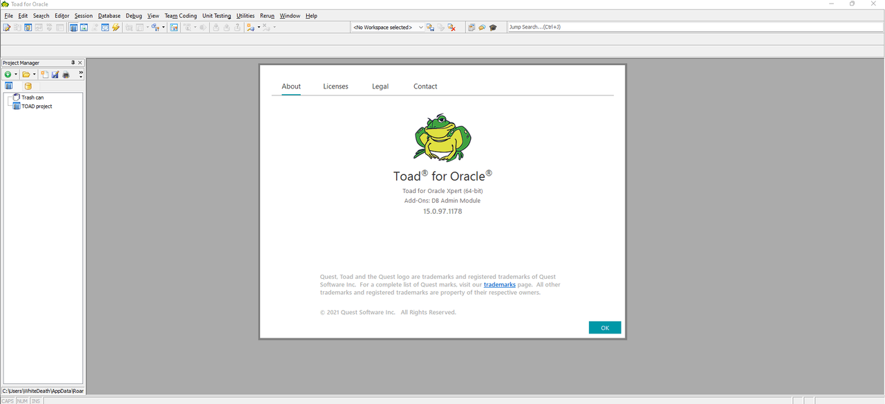 Toad for Oracle 2022 Edition 15.1.113.1379