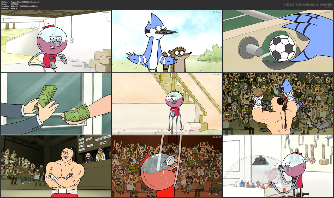 Regular Show S03E01 Stick Hockey.mkv