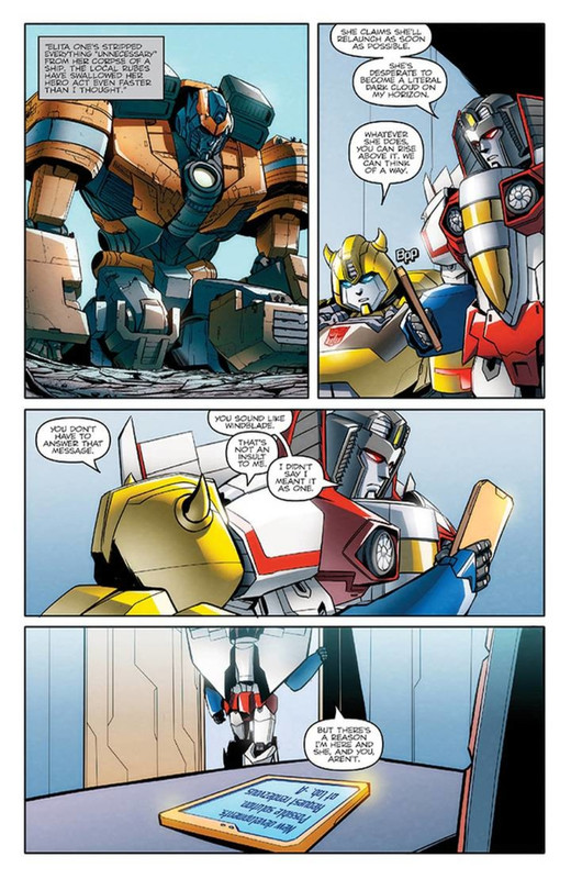Transformers Till All Are One Issue 10 Three Pag