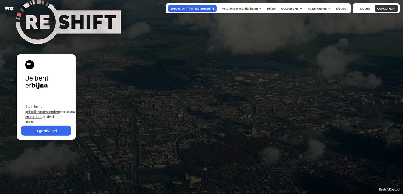 Unieke downloadlink We Transfer