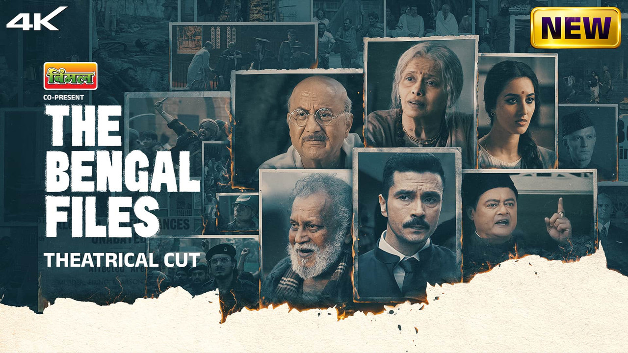The Bengal Files Theatrical Cut 2025 DS4K Hindi Full Movie HD ESub
