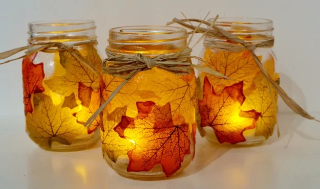Mason jar autumn crafts