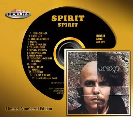 Spirit - Spirit (1968) [2017, Audio Fidelity Remastered, CD-Layer + Hi-Res SACD Rip]
