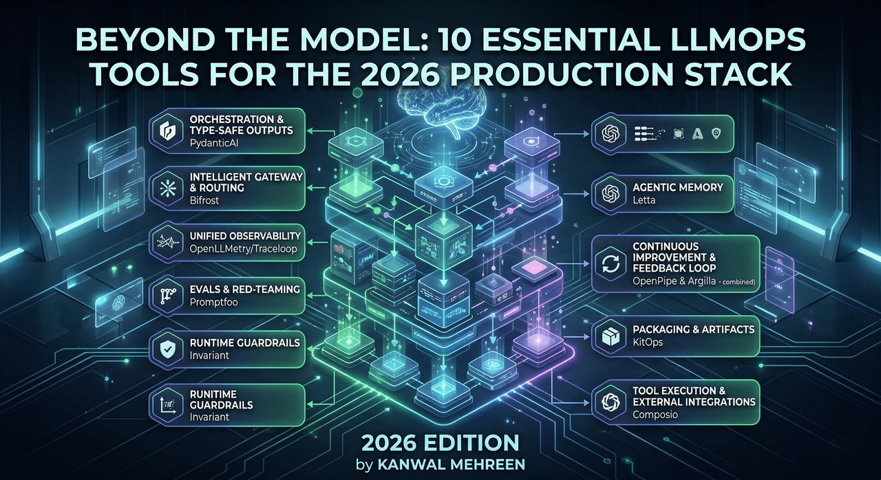 Beyond the Model: 10 Essential LLMOps Tools for the 2026 Production Stack