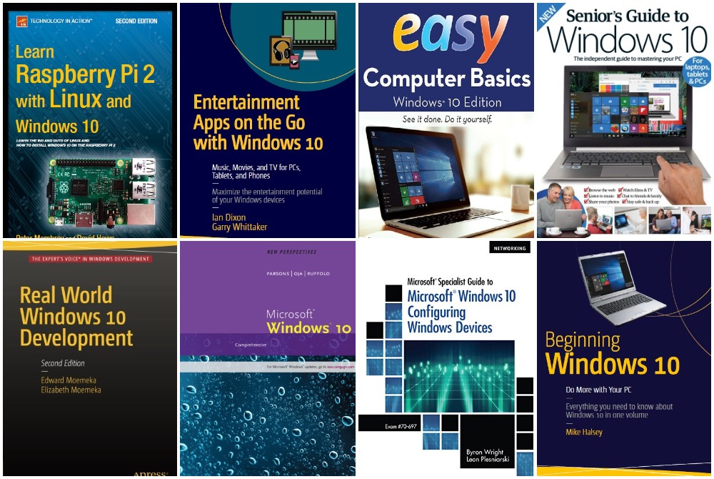 24 Windows 10 Books Collection 24 Windows 10 Books Collection