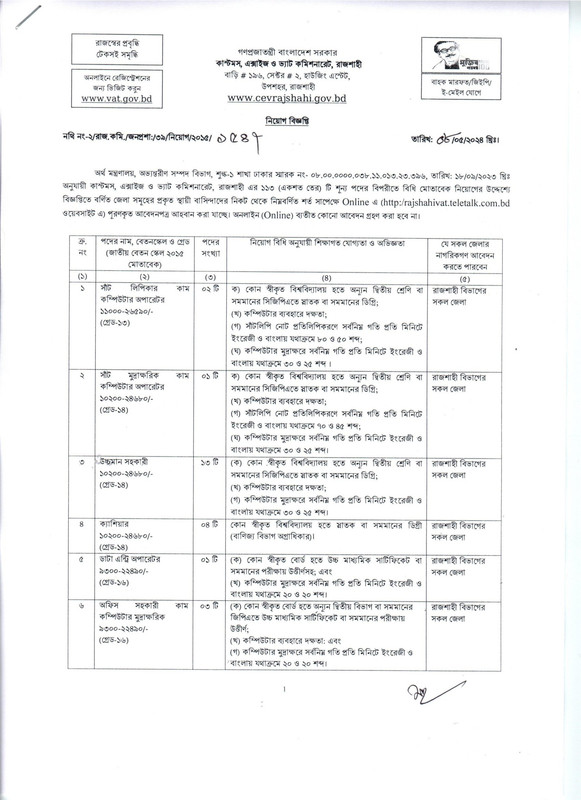 CEV-Rajshahi-Job-Circular-2024-PDF-1