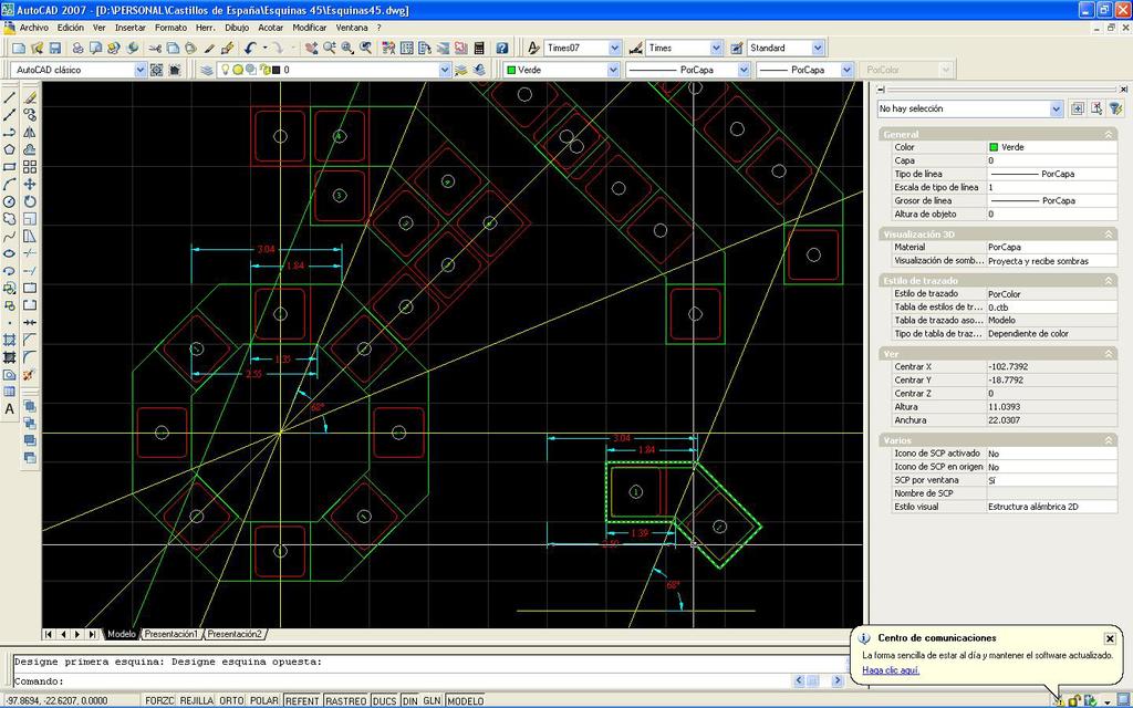 010 Diseño de las piezas en Autocad