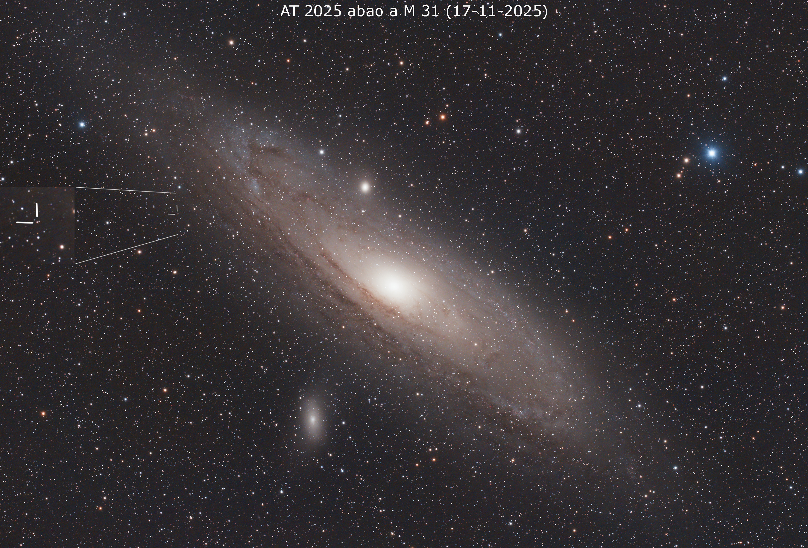 Nova AT 2025 abao en M31