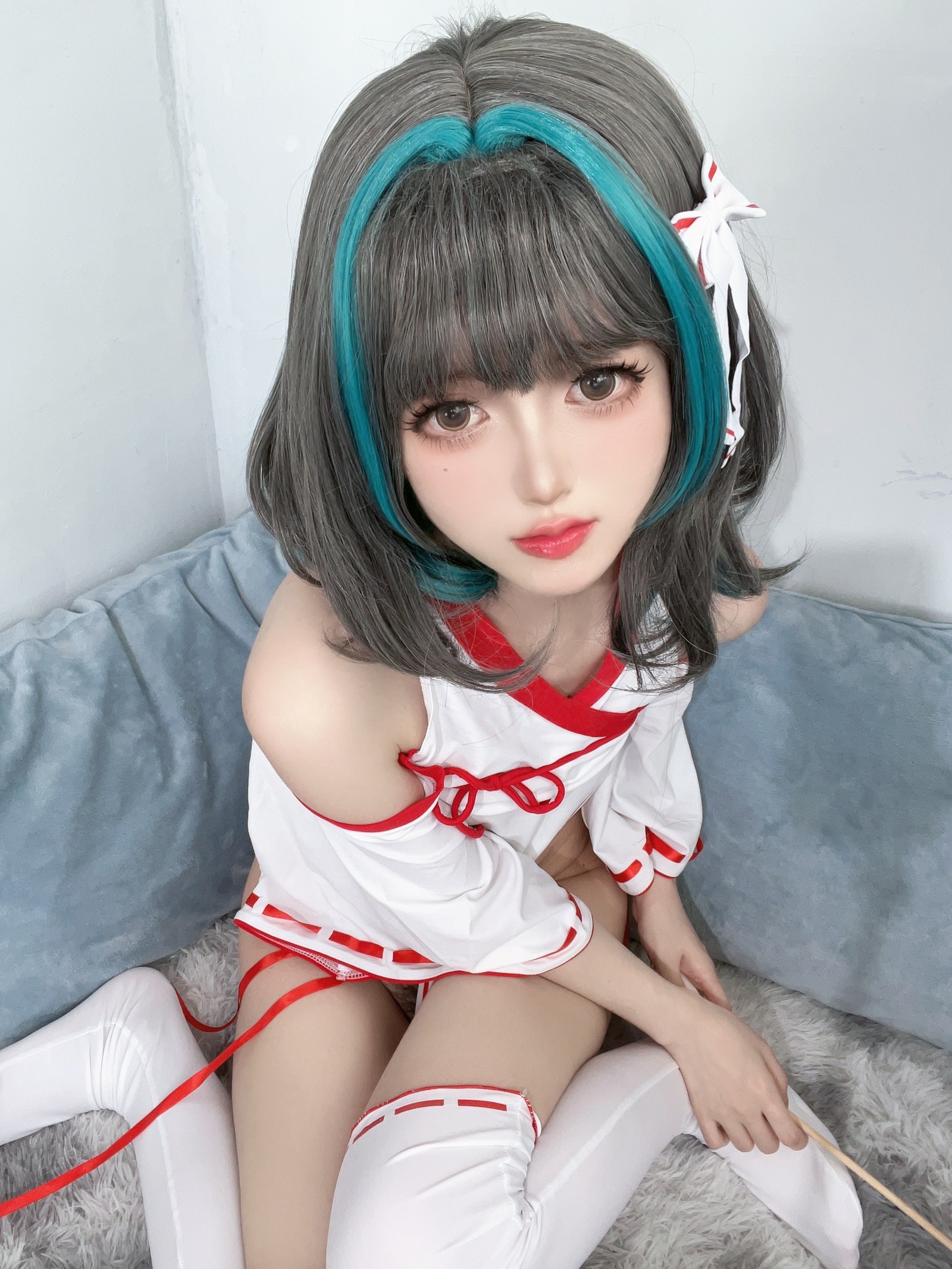 趴趴捣蛋陌 柴郡 Cosplay 写真合集｜高人气角色 高清写真＋视频（91P＋1V｜739MB）插图4