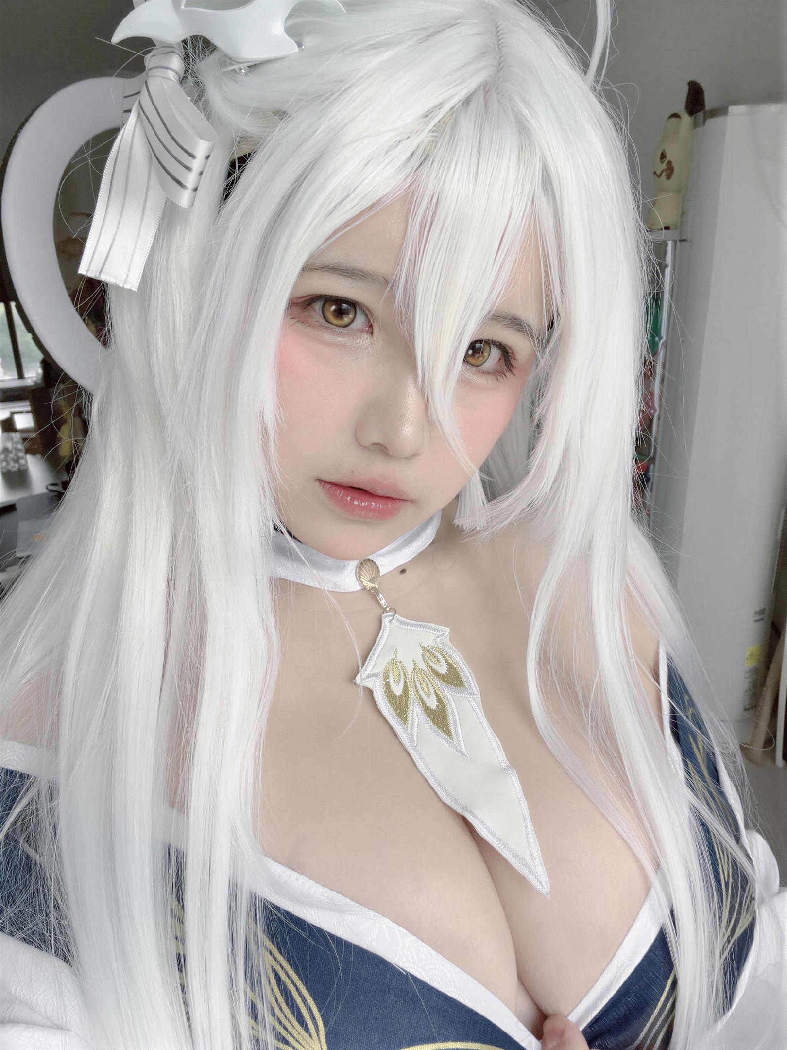 是我阿半 NO.030 碧蓝航线 白凤和服 48