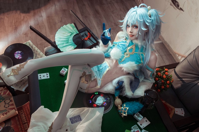 艾西Aiwest PA-15芙洛伦跃雪逢春Cosplay写真图集 高清美图合集 21P (128.7M)插图5
