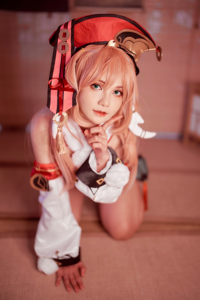 Joyce Lin2x Yanfei Cosplay Genshin Impact 高清图集 33P插图3