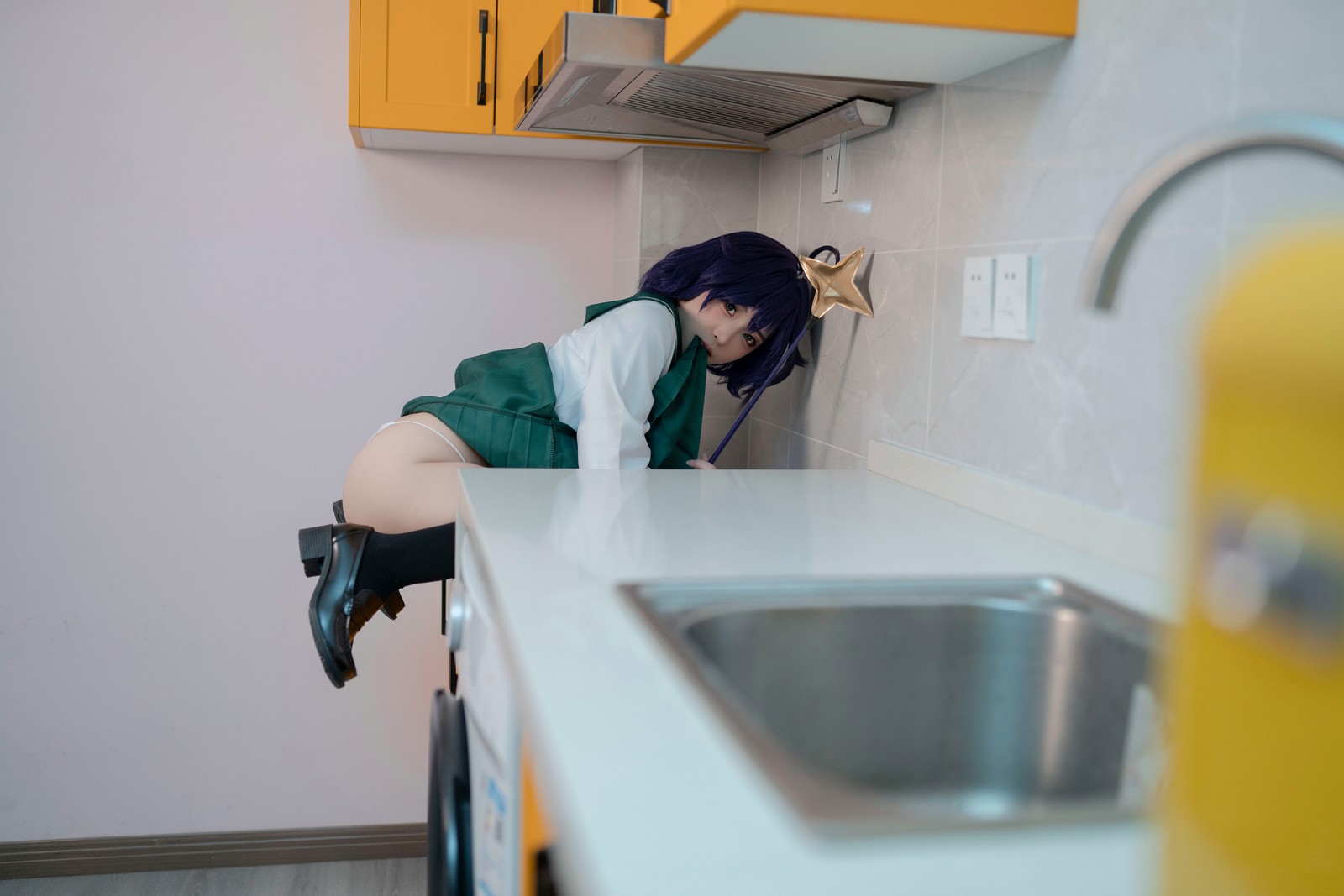 Bangni邦尼 – 憧憬成为魔法少女 柊舞缇娜 Cosplay 写真集（88P-5V-926MB）插图4