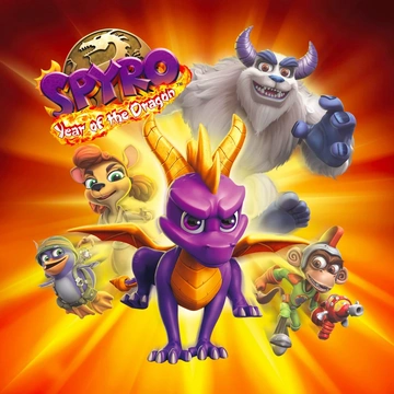 Spyro 3: Year of the Dragon box art