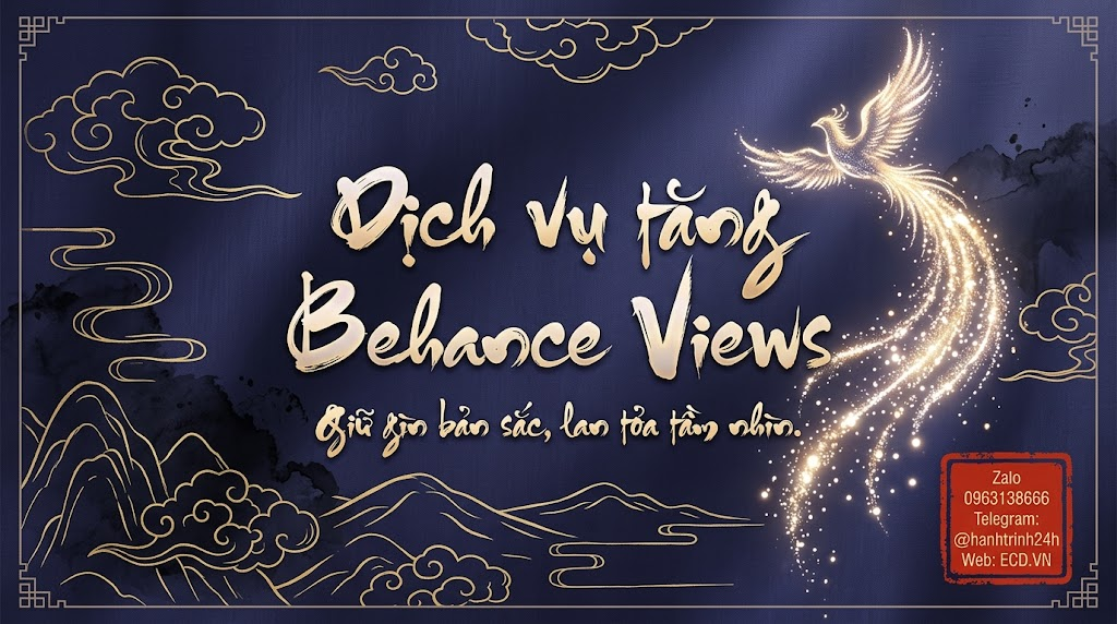 dịch vụ tăng behance views vĩnh viễn tăng tương tác