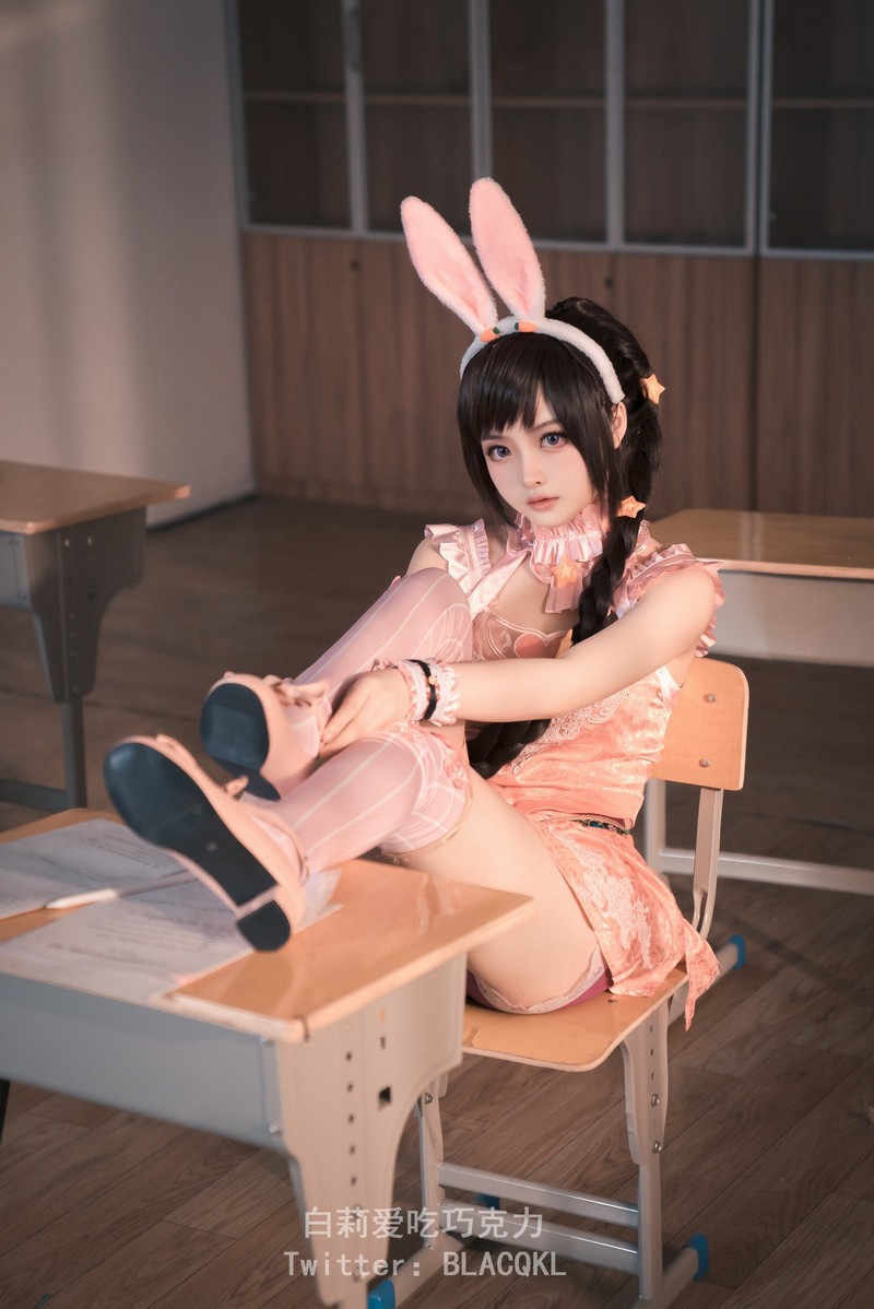 白莉爱吃巧克力 小舞 Cosplay 高清写真【73P｜438.9MB】插图4