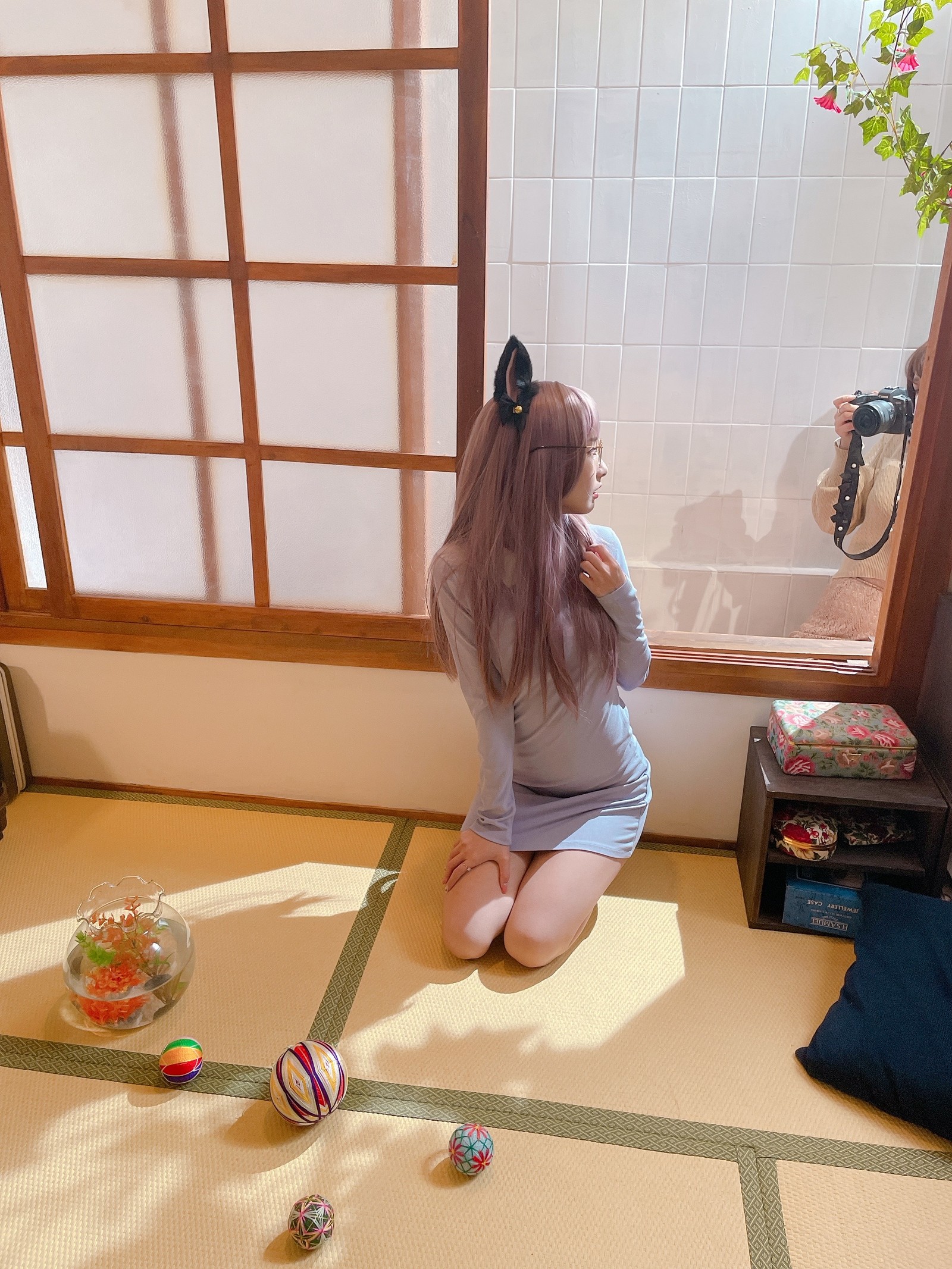 泥泥汝 猫女 主题 Cosplay 写真＋视频合集｜高质量图集（372P｜12V｜1.09GB）插图6