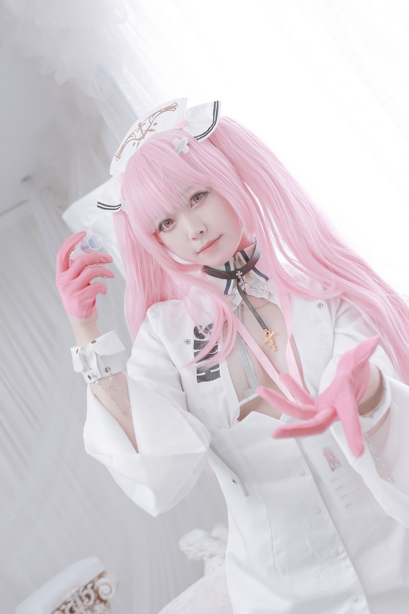 Asagiriai（愛ちゃん）英仙座护士服Cosplay写真图集 20P 高清图集 (171MB)插图