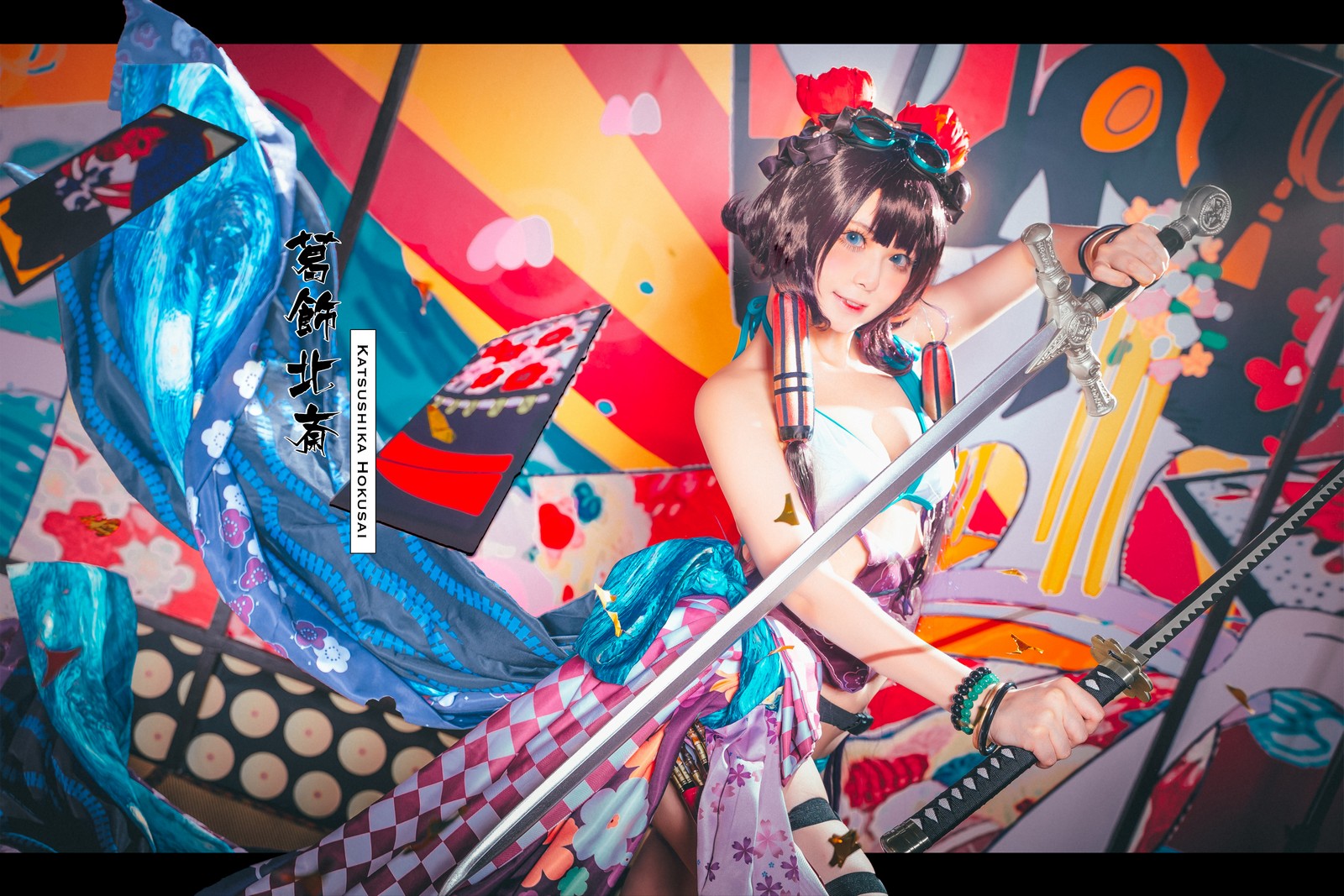 w百合欧皇子w 水着阿荣写真集 – 泳装COS 高清图集 [21P-232MB]