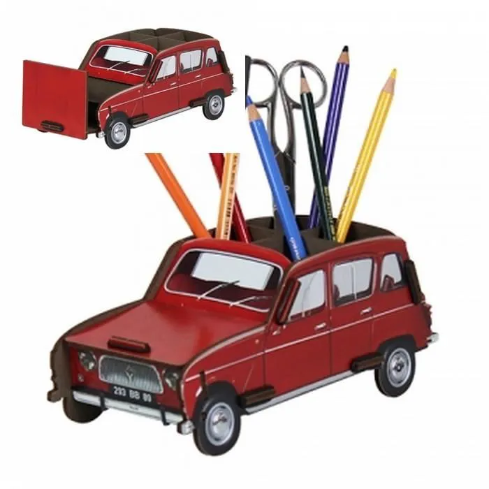 renault-r4-rouge-pot-a-crayons-kit-en-bois-eco-cer