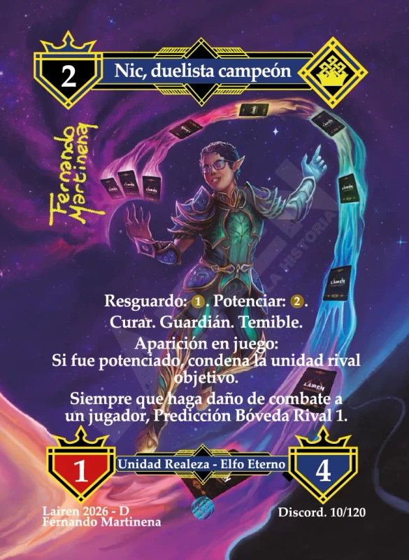 NIC, DUELISTA CAMPEON