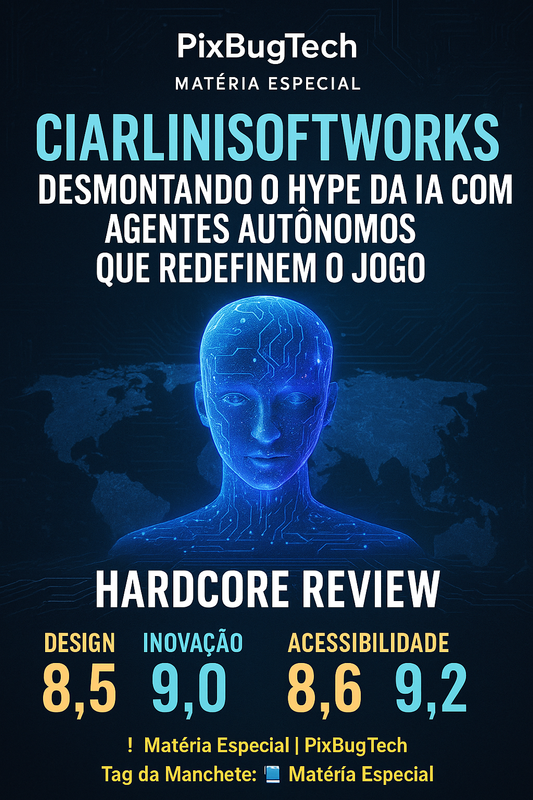 Ciarlinisoftworks: Desmontando o Hype da IA com Agentes Autônomos que Redefinem o Jogo