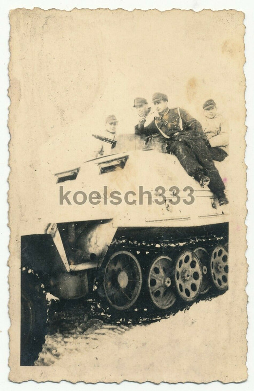 Foto Panzergrenadier Reg. 59 Grenadiere auf Schützenpanzerwagen 