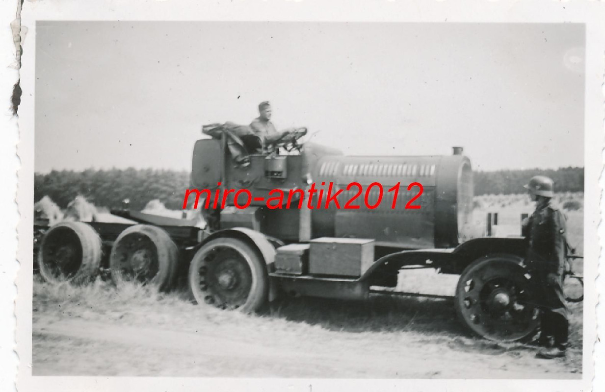 Wehrmacht, Motorgenerator für 24 cm Kanone, Gesc
