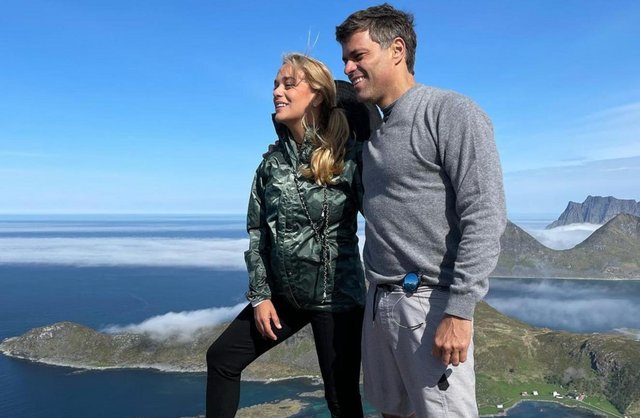 Leopoldo López y Lilian Tintori vacacionando en Noruega Leopoldo López y Lilian Tintori