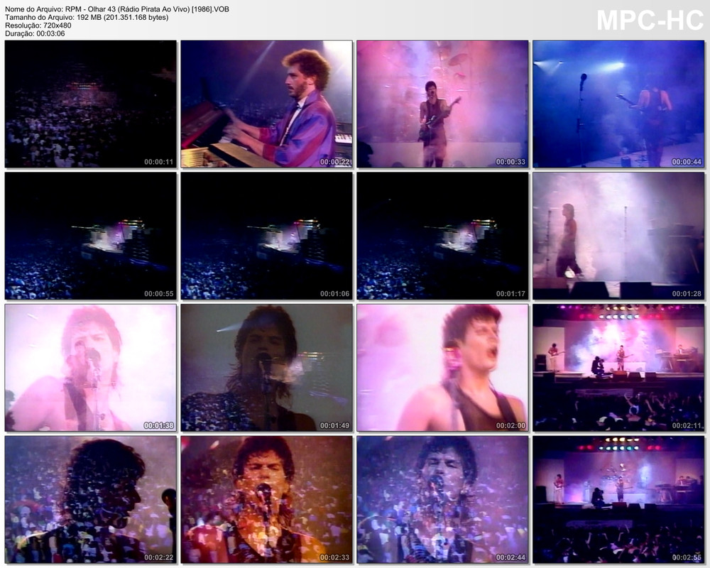 RPM - Olhar 43 (Rádio Pirata Ao Vivo) [1986]