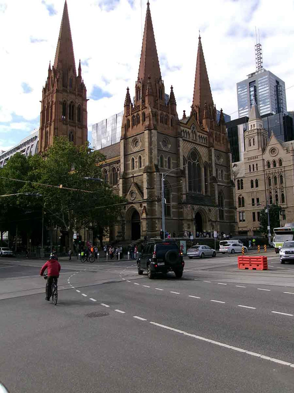 Outside St Paul's