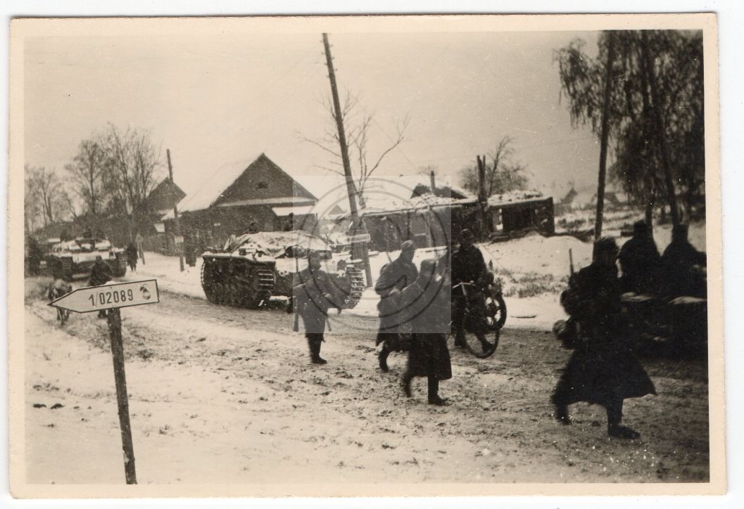 Rußland StuG, Sturmgeschütz, Winter, Vormarsch