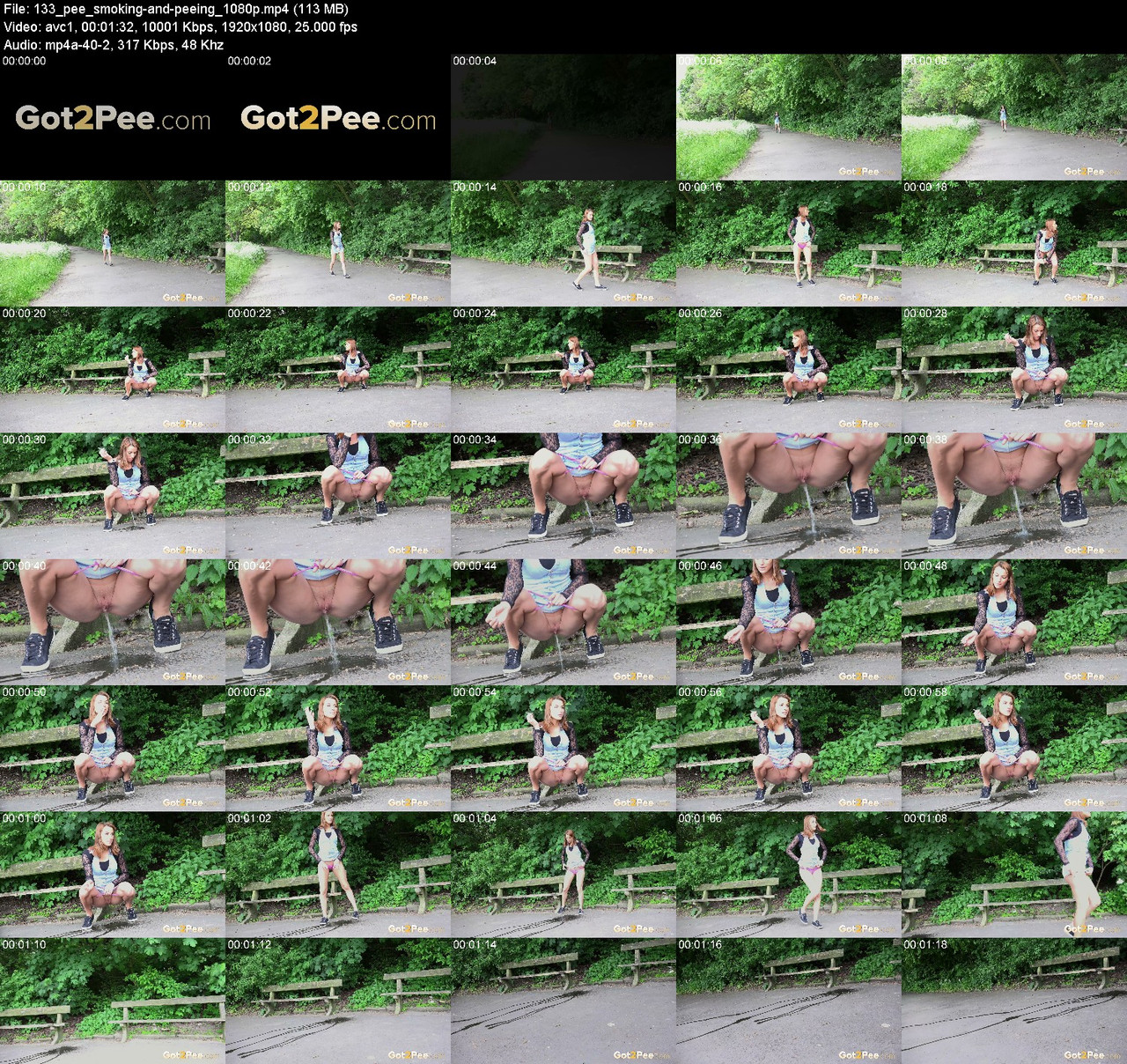 133 pee smoking and peeing 1080p