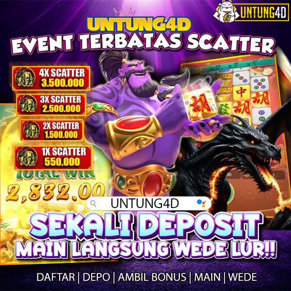 UNTUNG4D - Pilihan Tepat Situs Terbaik Sepanjang Masa Bermain TOTO 4D Diskon 66% 2025