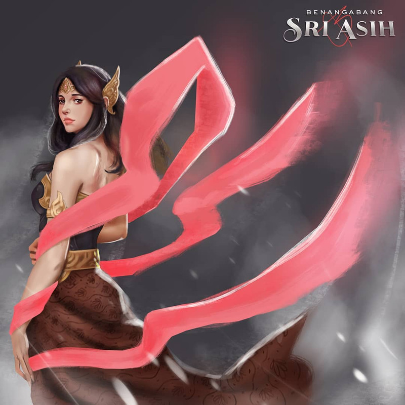 Fanart Sri Asih oleh Trikusuma Nanda