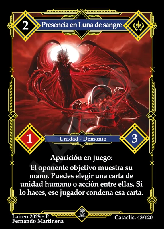 PRESENCIA EN LUNA DE SANGRE