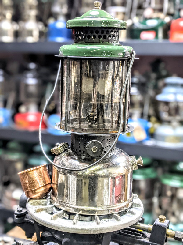 コールマン427 コールマン427 ガラスグロー ビンテージ約100年